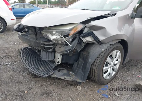 2014 Toyota Corolla Le из США, поврежденный, VIN 2T1BURHE5EC217963
